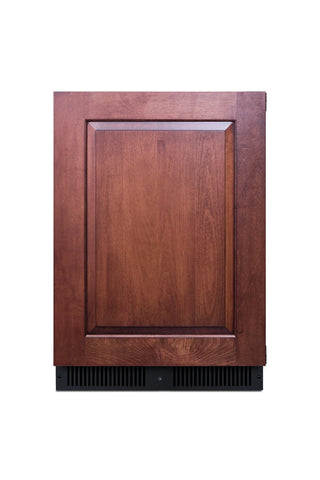 Summit SPR627OSPNR 24" Wide Outdoor All-Refrigerator, Panel-Ready, Built-In Undercounter Design, (Panel Not Included)