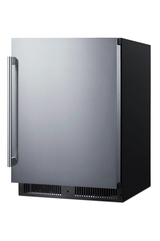 Summit SPR627OSPNR 24" Wide Outdoor All-Refrigerator, Panel-Ready, Built-In Undercounter Design, (Panel Not Included)