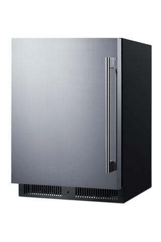 Summit SPR627OSPNRLHD 24" Wide Outdoor All-Refrigerator, Panel-Ready, Left Hand Door, (Panel Not Included) 