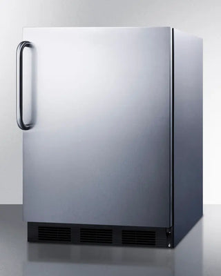 Summit SPR7BOSST 24" Wide Outdoor All-Refrigerator with Stainless Steel Construction, 5.5 cu.ft.