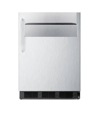 Summit SPR7BOSSTSR 24" Wide Outdoor All-Refrigerator with Included Speed Rail, 5.5 cu.ft.