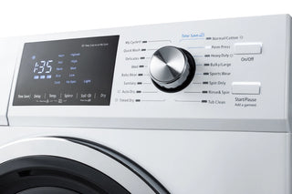 Summit SPWD2202W 24" Wide 115V All-In-One Washer - Dryer Combo in White