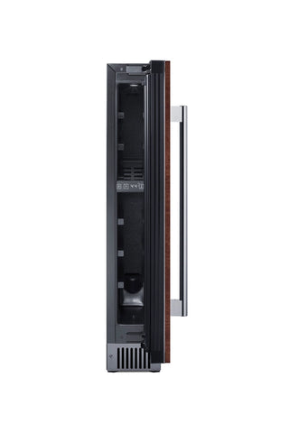 Summit SWC008PNR 6" Wide Built-In 7-Bottle Panel-Ready Beverage Cellar, (Panel Not Included) 
