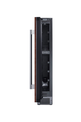Summit SWC008PNRLHD 6" Wide Built-In 7-Bottle Panel-Ready Beverage Cellar, (Panel Not Included)