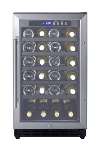 Summit SWC1840BADA 18" Wide ADA Compliant Built-In 34-Bottle Beverage Cellar
