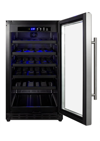Summit SWC1840BADA 18" Wide ADA Compliant Built-In 34-Bottle Beverage Cellar