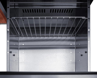 Summit SWCDAR36UCPNR 36" Wide Panel-Ready Combination Beverage Cellar and 2-Drawer Refrigerator