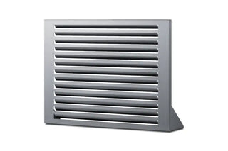 Summit SWCDTK Decorative Refrigerator Grill, 17.5" H x 23.38" W, Stainless Steel
