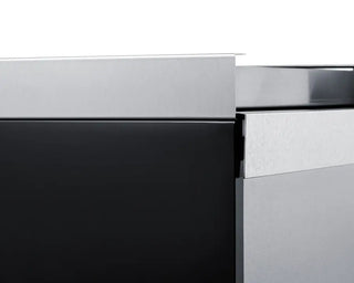 Summit TD15SD 15" Wide Slide-Out Storage Drawer (Stainless Steel)