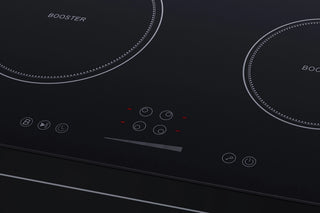 Summit TEM665BW 24" Wide Induction Range in Stainless Steel, Made in the USA