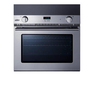 Summit TKSGWO27B 27" Wall Oven Filler Trim Kit in Matte Black