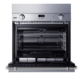 Summit TKSGWO27SS 27" Wall Oven Filler Trim Kit in Stainless Steel