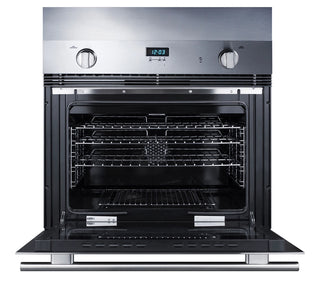Summit TKSGWO30 30" Wall Oven Filler Trim Kit in Stainless Steel