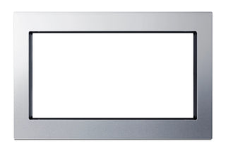 Summit TKSM30 30" Built-In Microwave Trim Kit in Stainless Steel
