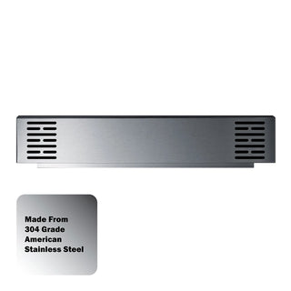 Summit TKW700SS 24" Wall Oven Height Extension Trim Kit in Stainless Steel