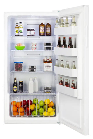 Summit UF18W 33" Wide Convertible All-Freezer/All-Refrigerator, 17.0 cu.ft.