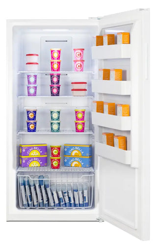 Summit UF22W 33" Wide Convertible All-Freezer All-Refrigerator, 21.0 cu.ft.