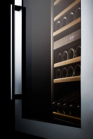 Summit VC60D 24" Wide 51-Bottle Integrated Built-In Dual Zone Beverage Cellar