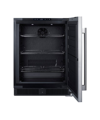 Summit ALFZ53CSS 24" Wide Built-In All-Freezer, ADA Compliant, Frost-Free, 3.7 cu.ft.