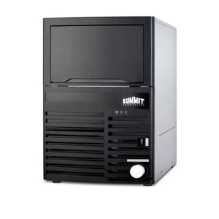 Summit BIM100ADA 20-inch ADA-compliant commercial ice machine angled view on a white background