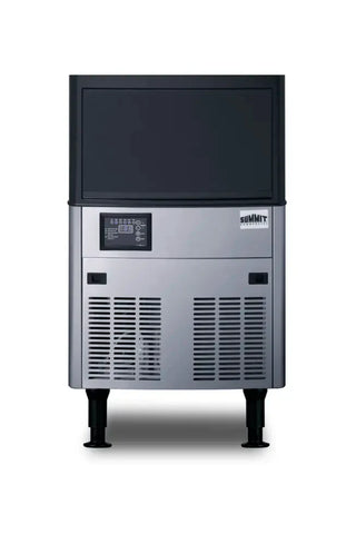 Summit BIM85 20-inch commercial undercounter ice machine front view on a white background
