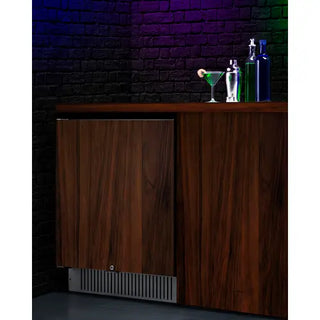 Summit FF27BSSIFLHD 27" Wide Built-In All-Refrigerator (Panel Not Included) 4.98 cu.ft.