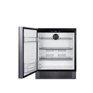 Summit FF27BSSIFLHD 27" Wide Built-In All-Refrigerator (Panel Not Included) 4.98 cu.ft.