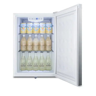 Summit FF31L7CSS compact stainless steel medical refrigerator 2.5 cu.ft. full view