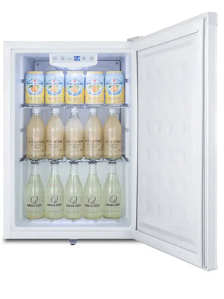 Summit FF31L7 compact NSF-7 medical refrigerator fully stocked interior view