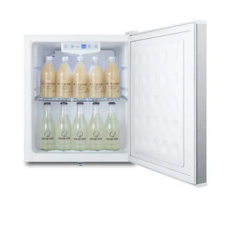 Summit FFAR25L7CSS compact stainless steel medical refrigerator 1.7 cu.ft. full view