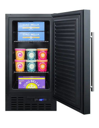 Summit Appliance SCFF1842ADA Medical Equipment full view with stainless steel finish on white background