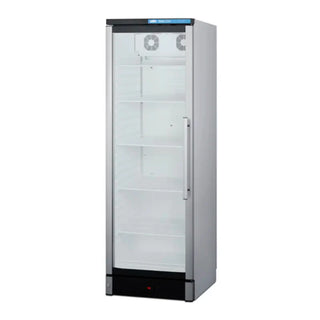 Summit Appliance SCR1301LHD Medical Equipment refrigerator angled view on white background