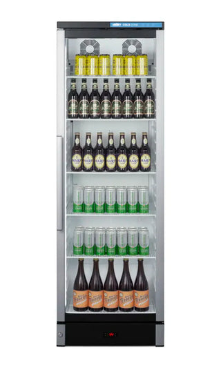 Summit Appliance SCR1301 Medical Refrigerator complete view white finish on white background