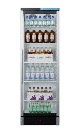 Summit Appliance SCR1301 Medical Refrigerator front complete view white finish on white background
