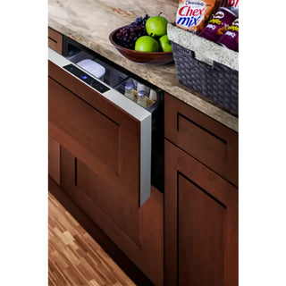 Summit SDR24 24" drawer refrigerator NSF-7 frost-free installed in clinical environment