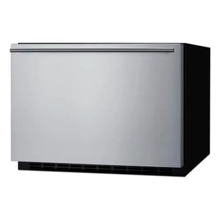 Summit Appliance SDR24 Medical Equipment refrigerator angle view on white background