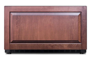 Summit SDR30PNR refrigerator drawer stainless steel panel-ready front view on a white background