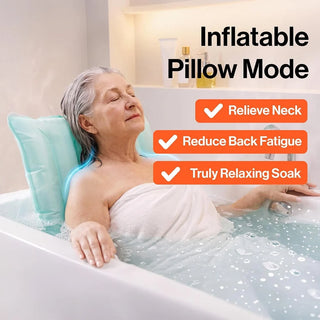 SuperHandy GUT194-FBA Portable Inflatable Bath Lift Cushion for Seniors