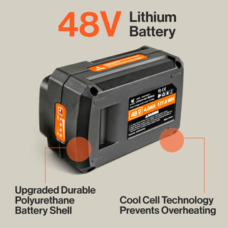 SuperHandy GUT138-FBA 48V 4Ah Lithium Ion Battery - For 48V Battery Systems