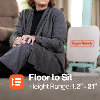 SuperHandy GUT167-FBA GoRise FC Electric Floor to Chair Lift Assistance 