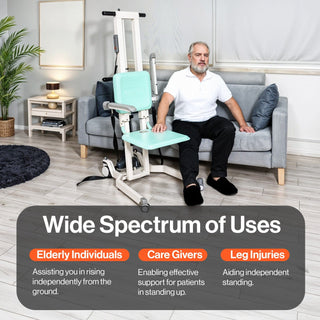 SuperHandy GUT169-FBA GoRise TX Patient Transfer Lift 500 lb Capacity