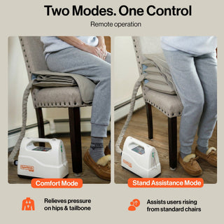 SuperHandy GUT189-FBA Electric Seat Lift Assist Cushion for Disabled and Elderly, Air Cushion Mode