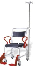 TREquipmentRebotecAugsburgPediatricShowerCommodeChairOptionsIVPolewithHolder
