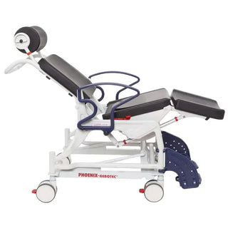 TR Equipmnet 353.54.12 Robotec Phoenix 200 Multifunction Reclining Bariatric Shower and Commode Chair