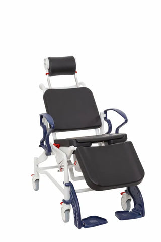 TR Equipmnet 353.54.12 Robotec Phoenix 200 Multifunction Reclining Bariatric Shower and Commode Chair