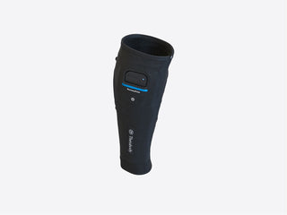 Therabody RecoveryPulse Calf sleeve shown on its own against a light background