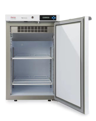 Thermo Scientific TSU405SA 4.5 cu.ft. Single Solid Swing Door Undercounter Laboratory Refrigerator with Automatic Defrost