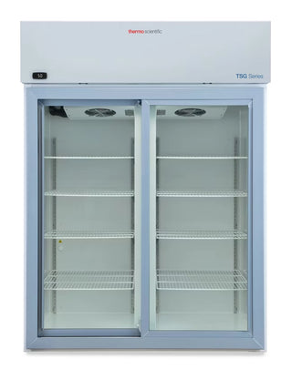 Thermo Scientific TSG4505GSA 45 cu.ft. Double Glass Door Upright Laboratory Refrigerator with Automatic Defrost