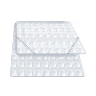 Clear TotalDry™ 975728_CS Reusable Underpad  39 X 75 Inch Polyester with geometric pattern on a white background