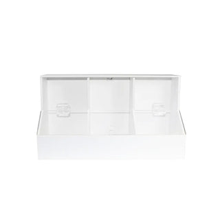 TrippNT 50005, Dispensing Bins with Lid, 3 Compartments